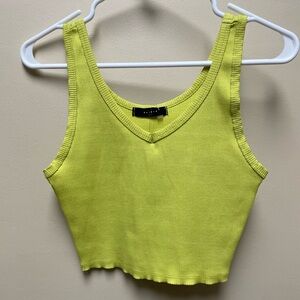All Saints Ribbed Tank Top